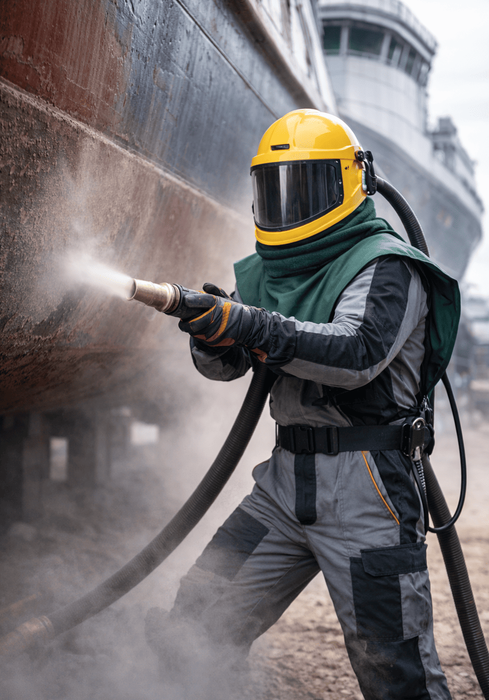 marine sandblasting ontario